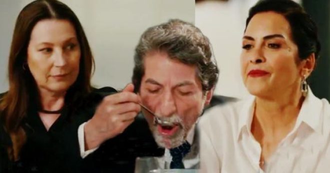 Tradimento, trama 13/4, Guzide indignata con Mualla a cena: 'Tu e Tarik  eravate d'accordo'