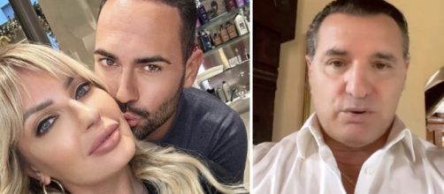 Manila Nazzaro, Stefano Oradei e Lorenzo Amoruso - screenshot © Instagram.