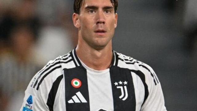 Dusan Vlahovic, attaccante della Juventus. Foto &copy; Juventus FC