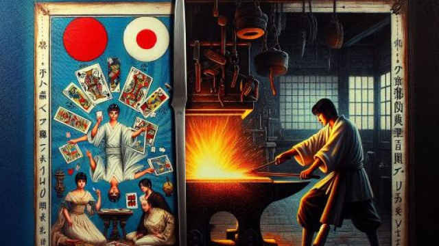 Il coltello nella Smorfia napoletana rivela la giornata dei Gemelli. © Immagine creata con Dall-E