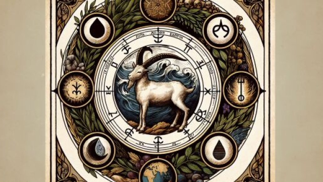 Il tarocco del Mondo per il segno del Capricorno. © Immagine creata con Dall-E