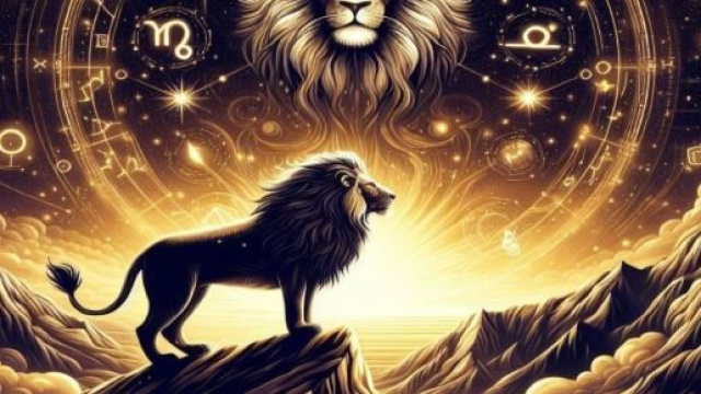 Segno del Leone generato con &copy; AI Copilot.