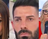 Agnese, Enrico e Maria De Filippi - screenshot © Canale 5.