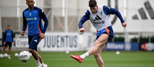 Dusan Vlahovic, attaccante della Juventus. Foto © Juventus FC