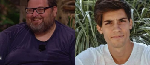 Mario Adinolfi e Lorenzo Tano all'Isola dei famosi © Mediaset.