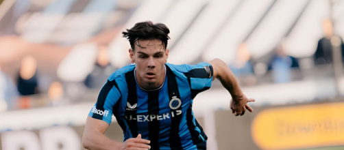Ardon Jashari con la maglia del Club Bruges © profilo Instagram ardonjashari
