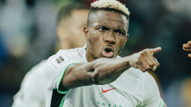 Victor Osimhen, attaccante del Galatasaray. Foto © profilo X/Osimhen