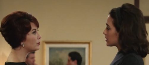 In foto Rosa e Adelaide de Il Paradiso delle Signore © screenshot Rai