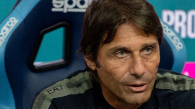 Antonio Conte, allenatore del Napoli. Foto © Napoli