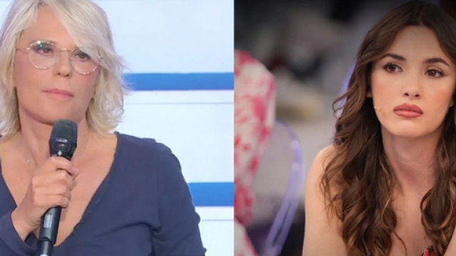 Maria De Filippi e Nadia Di Diodato - screenshot © Canale 5.