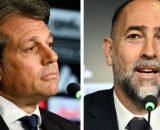 Cristiano Giuntoli e Igor Tudor. Foto © Juventus