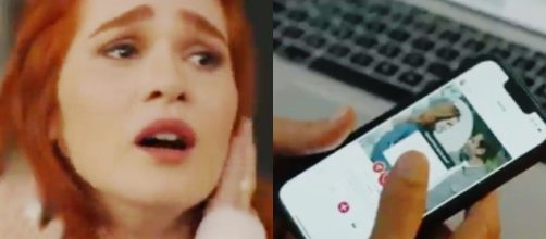 Selin guarda il sondaggio su sua figlia © Tradimento - Aldatmak