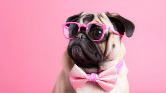 Cagnolino con occhiali © Pixabay