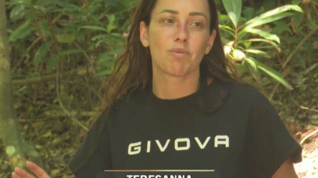 Teresanna Pugliese (© Isola dei Famosi/Mediaset).