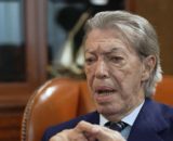 Massimo Moratti, ex presidente dell'Inter – Immagine © Screenshot YouTube.