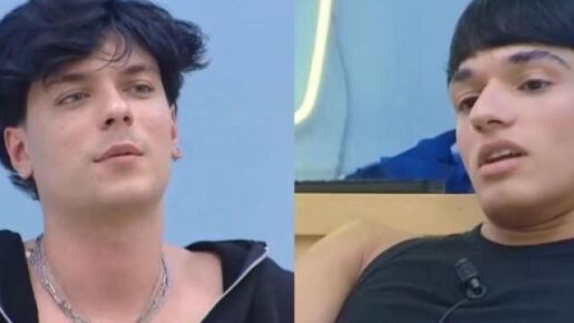 In foto Trigno e Daniele © Mediaset