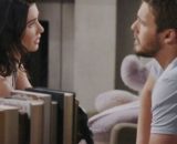 Liam e Steffy in una scena di Beautiful – © Canale 5.