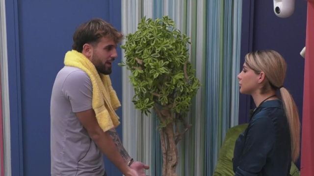Alfonso D'Apice e Chiara Cainelli al Grande Fratello © Mediaset