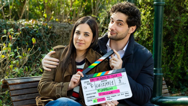 Manuela Cirillo (Gina Amarante) e Niko Poggi (Luca Turco) e &copy; Un posto al sole Rai.