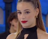 Alessia Pecchia in una puntata di Amici © Mediaset.