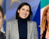 Giuseppe Conte, Elly Schlein e Giorgia Meloni (© Wikimedia commons)