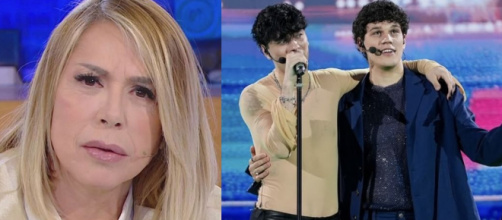 Anna Pettinelli, TrigNO e Nicolò – © Screenshot Canale 5.