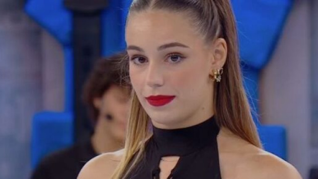Alessia Pecchia in una puntata di Amici © Mediaset.