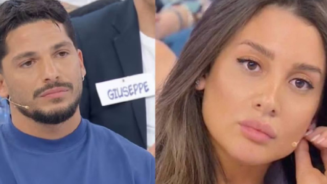Gianmarco Steri e Cristina Ferrara – © Screenshot Canale 5.