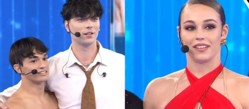 Daniele, TrigNO e Alessia - screenshot © Canale 5.