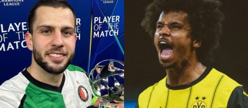 David Hacko e Karim Adeyemi © Feyenoord Rotterdam e X