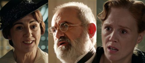 Emilia, Romulo e Pia - screenshot © La promessa