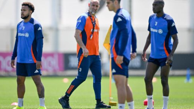 Igor Tudor durante un allenamento © Juventus FC