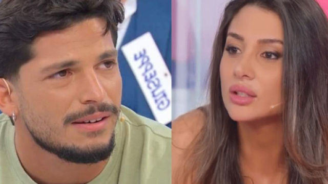 Gianmarco Steri e Cristina Ferrara - Screenshot © Canale 5.