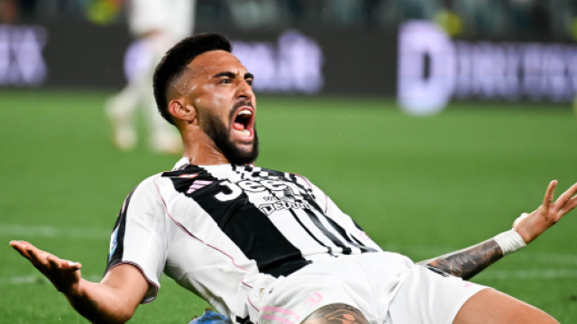 Nico Gonzalez esulta dopo il gol all'Udinese &copy; Juventus FC