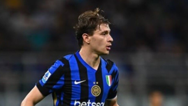 Nicolò Barella nella partita contro la Lazio © Instagram