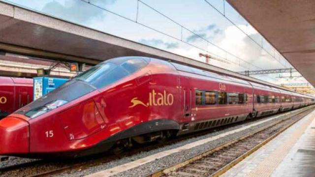 Treno Italo in stazione © Italo