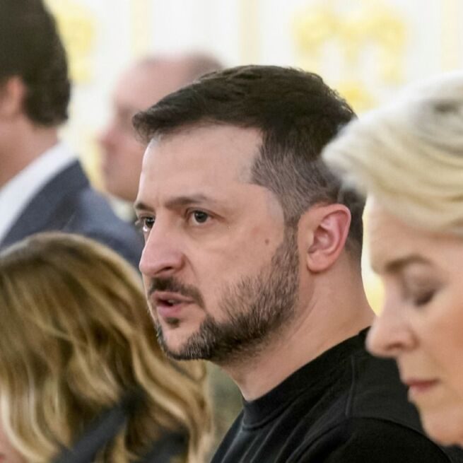 Il presidente ucraino Volodymyr Zelensky © Shuttershock