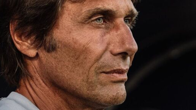 Antonio Conte, allenatore del Napoli. Foto &copy; Napoli