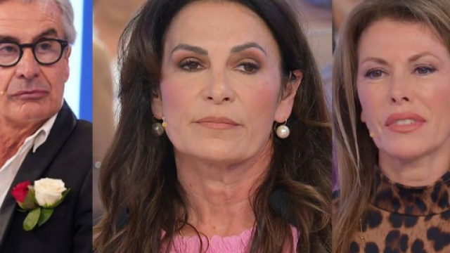 Arcangelo, Marina e Cinzia – Screenshot © Canale 5.