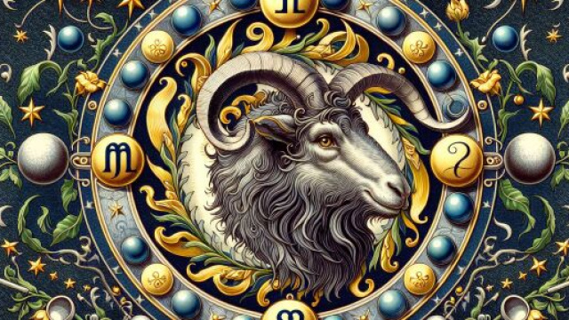 Illustrazione ispirata al segno zodiacale del Capricorno. © Immagine creata con Dall-E
