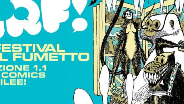 La locandina ufficiale di Arf! 2025 © Davide Toffolo