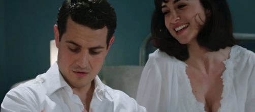 Salvatore Amato ed Elvira Gallo - screenshot © Rai 1.