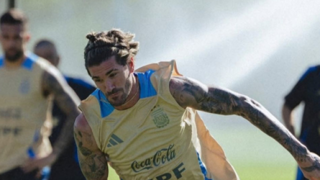 Il centrocampista dell'Atletico Madrid Rodrigo De Paul © Instagram