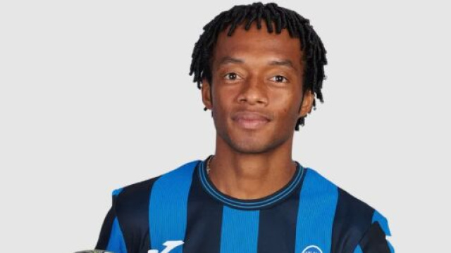 Juan Cuadrado, esterno dell'Atalanta. Foto © UEFA