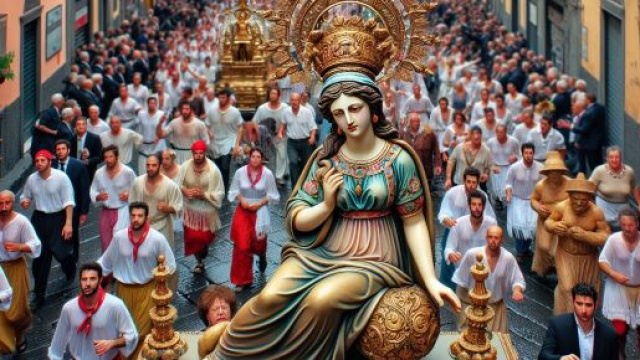 Oroscopo della Smorfia per la Vergine: numero 20, la festa. © Immagine creata con Dall-E