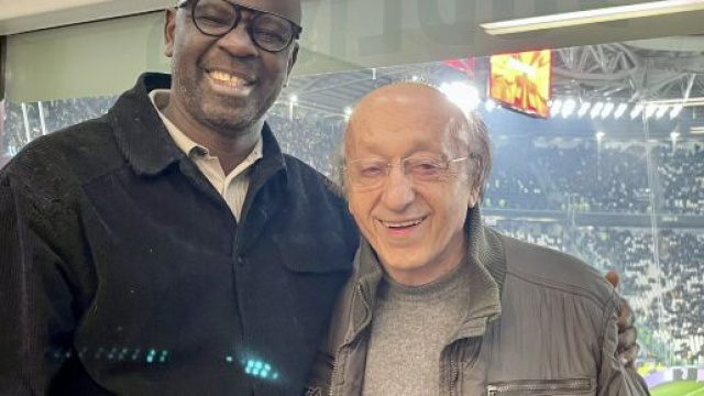 Thuram e Moggi - &copy;️ X LucianoMoggi