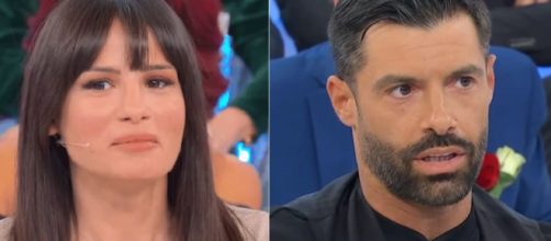 Claudia D'Agostino e Giorgio Edipio - screenshot © Canale 5.