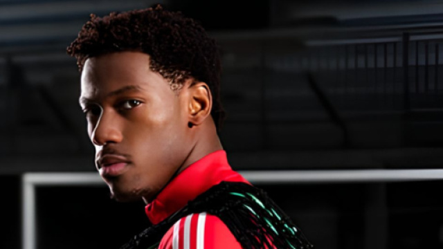 Jonathan David con la maglia del Lille &copy; profilo Instagram jodavid