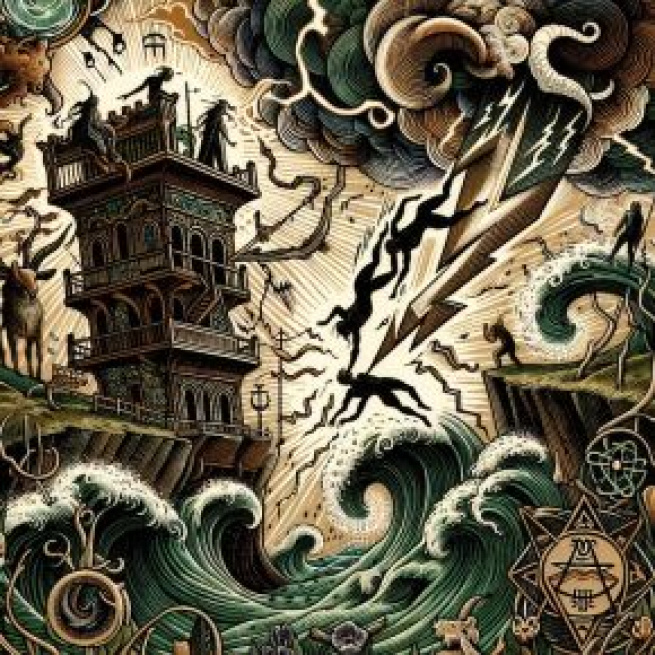 La Torre incarna la trasformazione per il segno del Capricorno. © Immagine creata con Dall-E