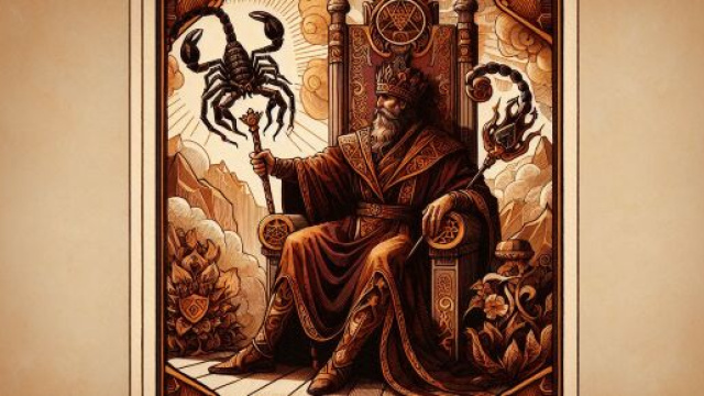 L'imperatore guida la giornata dello Scorpione. © Immagine creata con Dall-E
